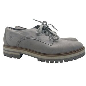 TIMBERLAND ReBOTL WOMEN'S LONDON SQUARE OXFORD GREY SIZE‎ 10 Excellent Used